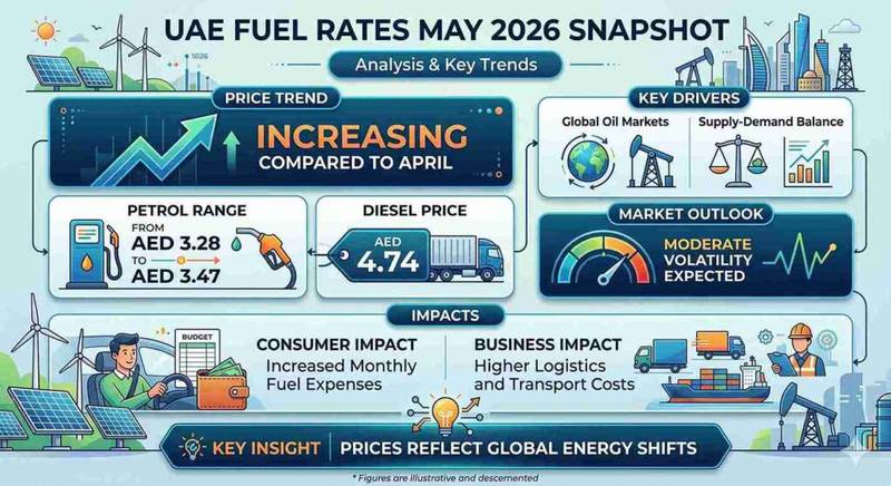 UAE Fuel Rates May 2026